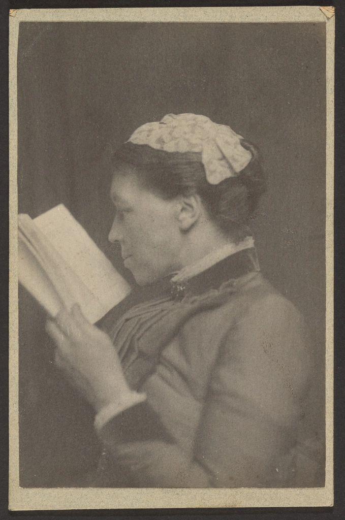 Portrait Woman Reading Frederick H